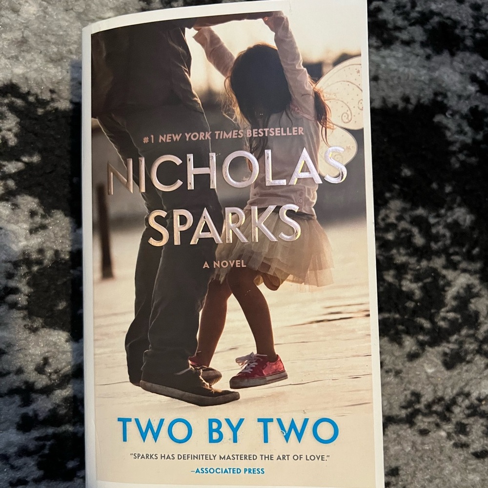 Great Condition! Nicholas Sparks book - Two by Two